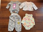 17 Piece Lot Of Size 3 And 3-6 Months Baby Clothes Girls