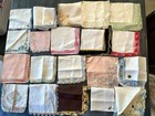 Lot Of 20 Gorgeous Old New Stock Handkerchiefs - Tatted Crochet Lace Irish Linen