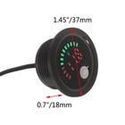 Battery Voltage Meter  Dc7100v Voltmeter  12v Waterproof Round Battery Tester   