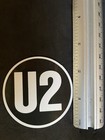 U2 Logo Sticker B w Iconic 80s Irish Rock Band Bono For Laptops Etc New 