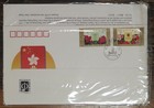  macau Hong Kong Last Day British   First Day China Rule Stamps   Fdc 1997 