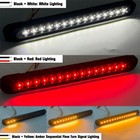 2x Led Tail Light Bar Truck Trailer 3 In 1 Drl Stop Turn Brake Light Smoked Lens