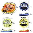 Vevor Inflatable Towable Tube For Boating 1-2 1-3 Rider 51 8 63 Inch Water Sport