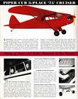 Piper Cub     6   page Sales Brochure     Excellent Condition