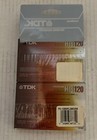 Tdk Hi8 Mp 120 Min Video 8 8mm Blank Camcorder Videotapes - 2 Pack - Brand New 