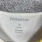 Pendleton Blouse Womens Small Floral Cotton T Shirt Casual Office Workwear