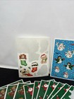 20 Sheets Vintage Hallmark Christmas Holiday  Angel Stickers Lot 80s 90s