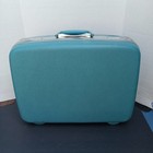 Vintage Samsonite Silhouette - 18  Luggage Suitcase - Biscayne Blue With Key 