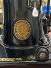 Singer Featherweight 221 Sewing Machine     1951 Centennial Badge     Case   More