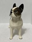 Rare Htf Coppercraft Boston Terrier English Bone China Figurine Statue 7 5   x7   