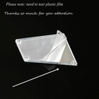 50pcs Sew On Gold Crystal Mirror Rhinestones Irregular Acrylic Mirror Sew On Sto