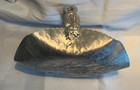Rodney Kent Vintage Hammered Aluminum Candy Dish