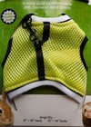 Sporty Jogging Vest Pet Ware Size Large  Small Pet Harness   Leash  Yellow