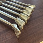    mid Century Modern Drawer Pulls Dresser Handles  6 Vintage Mcm 1950s Hardware