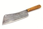 Vintage Shapleigh   s Hammer Forged 1843 Old Hickory Handle Cleaver Butcher 12   