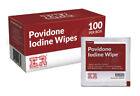 Ever Ready First Aid Povidone Iodine Wipes     Box Of 100 Wipes