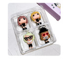 Taylor Swift Keychains Set 4 Keychains Eras Tour Inspired 3d Figures