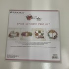 49   Market Art Options Spice Lot Of 9  Opened But Never Used  Page Kit    More