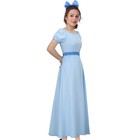 Wendy Costume Cosplay Dress Adult Girls Blue Darling Princess Maxi Dress Hall   