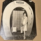 Vintage Souvenir Photo Binion   s Horseshoe Las Vegas  1 Million Cash Display