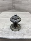 Antique Ornate Solid Brass Or Bronze Door Knob Victorian Embossed Style 