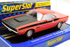 Scalextric   Super Slot Dodge Challenger Dpr W  Lights 1 32 Scale Slot Car H4065
