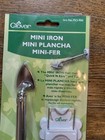 Clover Mini Iron Quilting Sewing Floral Crafting  mci900 New Small Compact