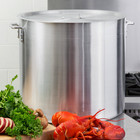 100 Qt Heavy Duty 4mm Aluminum Stock Pot Lid Commercial Nsf Soup Brewing Kettle