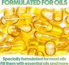 Size 00 Clear Empty Veggie Capsules For Essential Oils Vegan Vegetarian Veg Caps