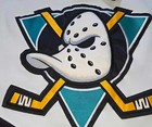 Nwt Anaheim Mighty Ducks Ccm Authentic Hockey Jersey Sz 48 Blank