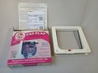 Ideal Pet Products Cat Flap Small Cat Door  6 1 4  X 6 1 4   White New In Box