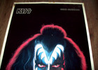 1978 Kiss Gene Simmons Solo Album Poster Boutwell Aucoin Alive Ii Lp Dynasty