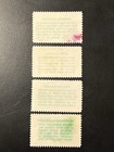 Used Us 4 Stamp Complete Set  American Bicentennial   1559-1562  8c 10c 18c 
