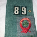 Vintage 1940 s Girl Scout Uniform Merit Sash Badges Patches Pins Lot Troop 89 