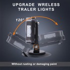 2 4ghz Wireless Magnetic Led Trailer Lights Ip67 Waterproof 9h Runtime Kit