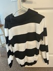 Troy Striped Collared Sweater -  Brand New