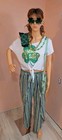 St Patricks Day Set Vs Pink Top Palazzo Pants Purse Glasses Socks Bundle