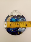 Glass Moon And Stars Ornament