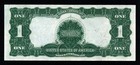 1899  1 Black Eagle Large Size Beautiful Xf  au Silver Certificate 