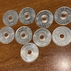 Lot Of 9 Oklahoma Sales Tax Tokens Various 