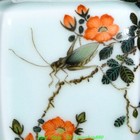 4 5  qing Yongzheng Famille Rose Porcelain Flower Insect Wine Tea Pot Flagon