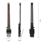 Electric Travel Headless Guitar Tremolo Black Color Canadian Maple Bodypush pull