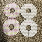 First Year Baby Girl Pink Clothes Dividers  0-3 Mo   3-6 Mo   6-9 Mo   9-12 