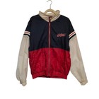Vintage Cleveland Indians Mlb Windbreaker Jacket Turbo Sportswear Large