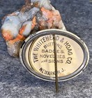     1932 Harrisburg Telegraph Marble Tournament 11th Annual Championship Pinback