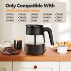 12 Cup Coffee Pot Replacement For Ninja Coffee Maker Cfp101 Cfp201 Cfp301 Cfp   