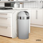 Umbra Venti Kitchen Trash Can With Swing Top Lid  Large 16-gallon  62 L  Capacit