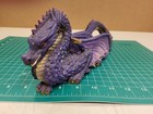 Purple Dragon Figurine Statue Decor Fantasy Mythical Creature Home Display 15 