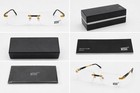 Montblanc Glasses  gold 