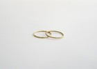 Thin Gold Ring  Gold Ring  Gold Ring Set  Gold Stack Ring  Simple Gold Ring  14k